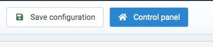 Save configuration