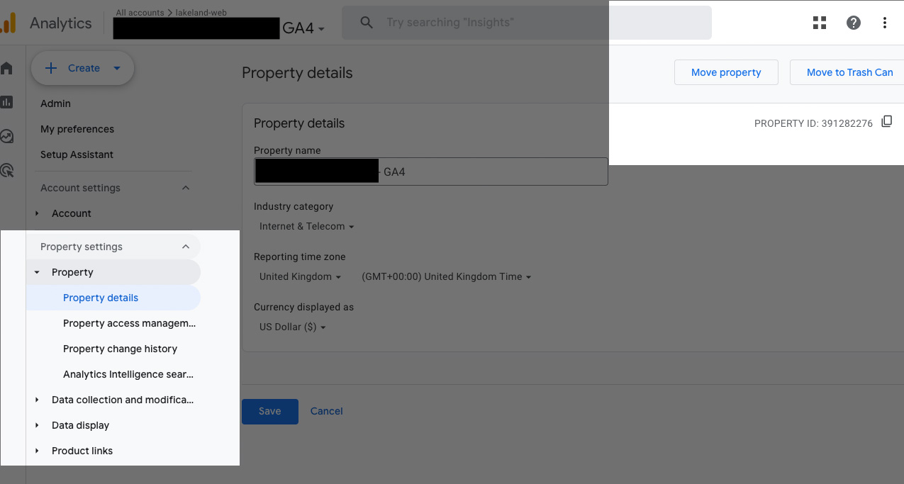 ga property id